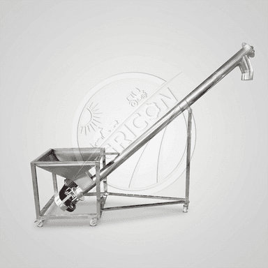 Industrial Screw Conveyor Auger Elevator System 201 Stainless Steel Carbon Steel 220-380v Factory Customization Feed Grain