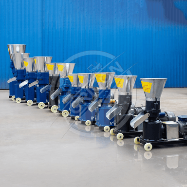 Agp-160 Flat Die Pellet Machine High Capacity Pure Copper Motor Customizable Pellet Size Overheat Protection Livestock Feed