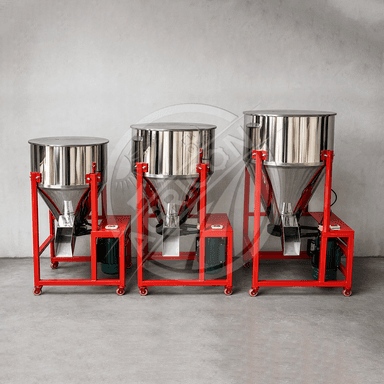 Compact Animal Feed Mixer 50-300kg 1.1-4kw Single Phase 220-380v Stainless Steel For Cattle Sheep Poultry Farm Fodder