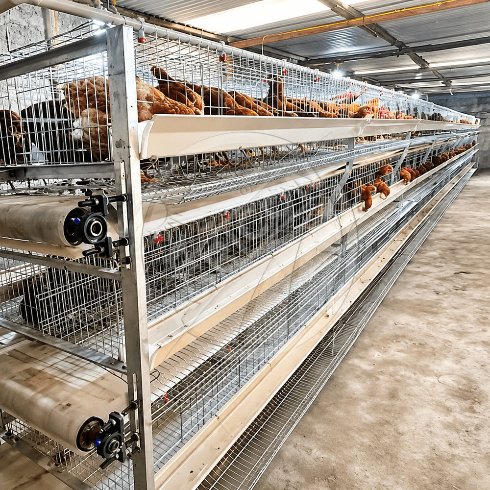 H-Type Layer Cage 96-160 Birds