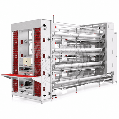 H Frame Layer Cage Hot Dipped Galvanized Steel Battery Cage System For Layer Hen 128-200 Birds With Automatic Farm Equipment