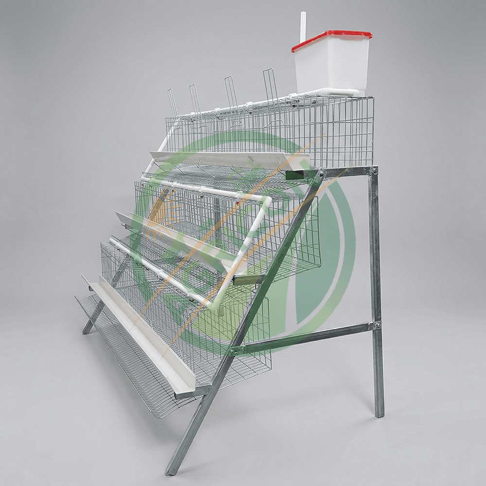 48-Bird Half-Set Layer Cage