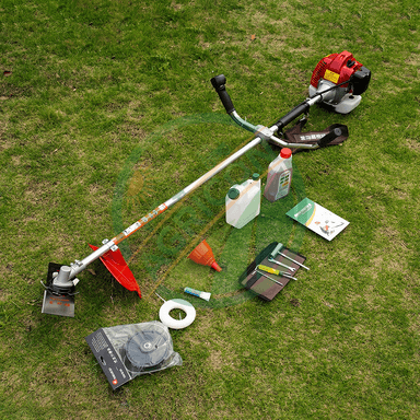 Agricon Stainless Steel Bush Cutter Gasoline Backpack 4 Stroke Engine Petrol Saving High Efficient Garden Tool
