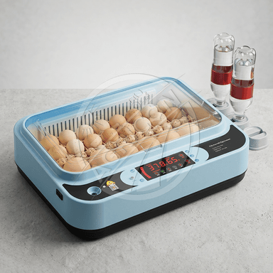 Automatic Digital Egg Incubator 48-96 Eggs Capacity Temperature Humidity Control Roller Tray For Chicken Poultry Hatching 98%