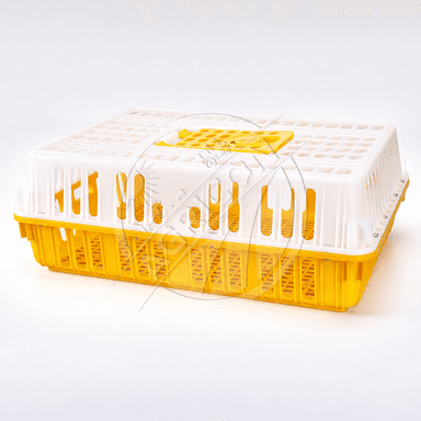 Plastic Poultry Transport Crate Stackable Chicken Cage Sliding Door Ventilated Pp Live Birds Duck Pigeon Carrier Box Agricon