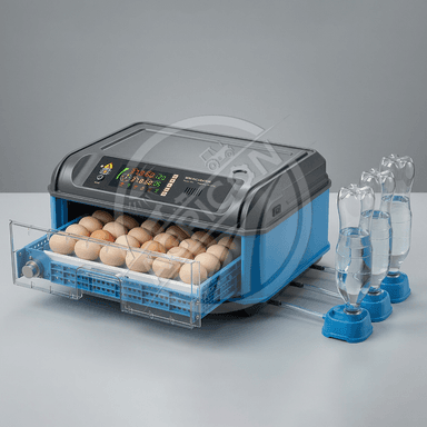 Fully Automatic Egg Incubator 24-500 Eggs Chicken Duck Goose Quail Pigeon Hatcher 98% Hatching Rate Digital Temp Control Agricon