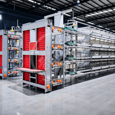 H Frame Layer Cage Hot Dipped Galvanized Steel Battery Cage System For Layer Hen 128-200 Birds With Automatic Farm Equipment