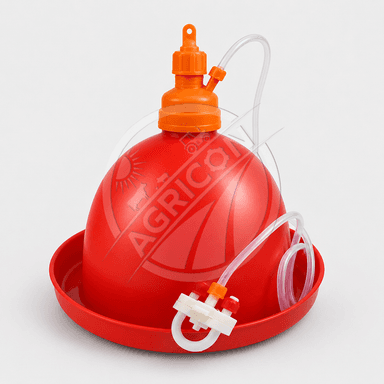 Plasson Bell Drinker Automatic Poultry Waterer For Chicken Broiler Layer Duck Goose Breeder Turkey Small Medium Large Hanging