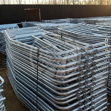 Automatic Pig Crate Gestation Pen Stall For Sow Pig Heavy Duty Galvanized Steel For Pig Farms Retail Industries Breeding Housing