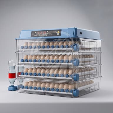 Smart Digital Egg Incubator 64-400 Eggs Capacity Automatic Temperature &amp; Humidity Control 98% Hatching Rate Chicken Duck Quail