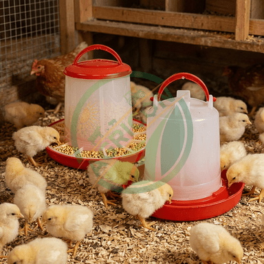 Hot Selling Agricon Poultry Feeding Watering Bell Set 1.5-16l Pvc High Capacity Simple To Use Budget Friendly Farm