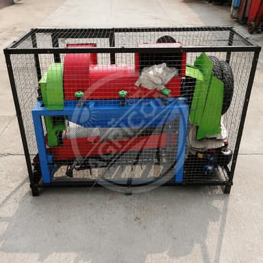 Complete Multifunctional Threshing Machine 8hp Diesel Engine Water Cooled 1500kg/h Corn Wheat Rice Sorghum Soybean Canola Grain