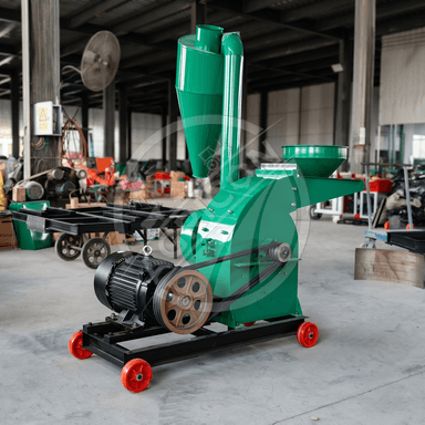 Hammer Mill Grinder Mill Machine Cyclone Dust Collection System Heavy Duty Hammers Wear Resistant Liners Interchangeable