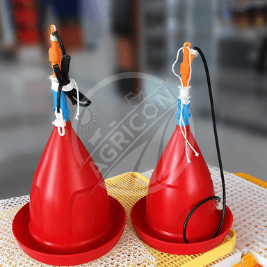 Plasson Bell Drinker Automatic Poultry Waterer For Chicken Broiler Layer Duck Goose Breeder Turkey Small Medium Large Hanging