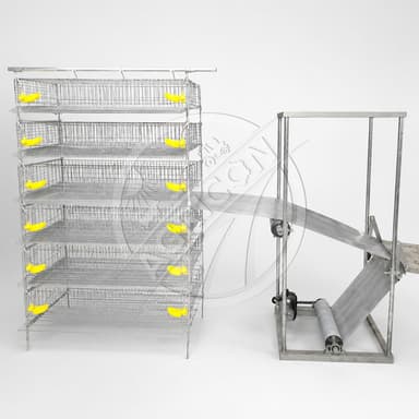 Automatic Quail Cage Multi Tier Galvanized Steel Breeding Cage With Feeder And Drinker For Quail Farm