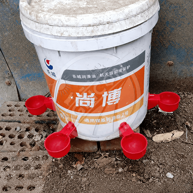 Automatic Chicken Drinking Bowl Gravity Flow Poultry Water Cup With Valve For Chicken Duck Pigeon Farm Water Supply
