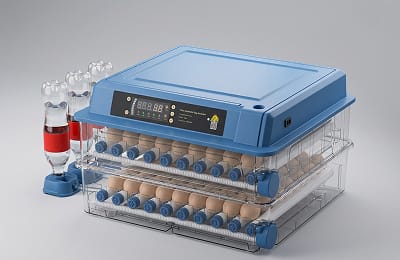 Popular 192 Egg Incubator Portable Dual Power Supply Automatic Egg Turning Temperature Control For Poultry Quail Turkey Hatching