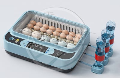 Automatic Digital Egg Incubator 48-96 Eggs Capacity Temperature Humidity Control Roller Tray For Chicken Poultry Hatching 98%