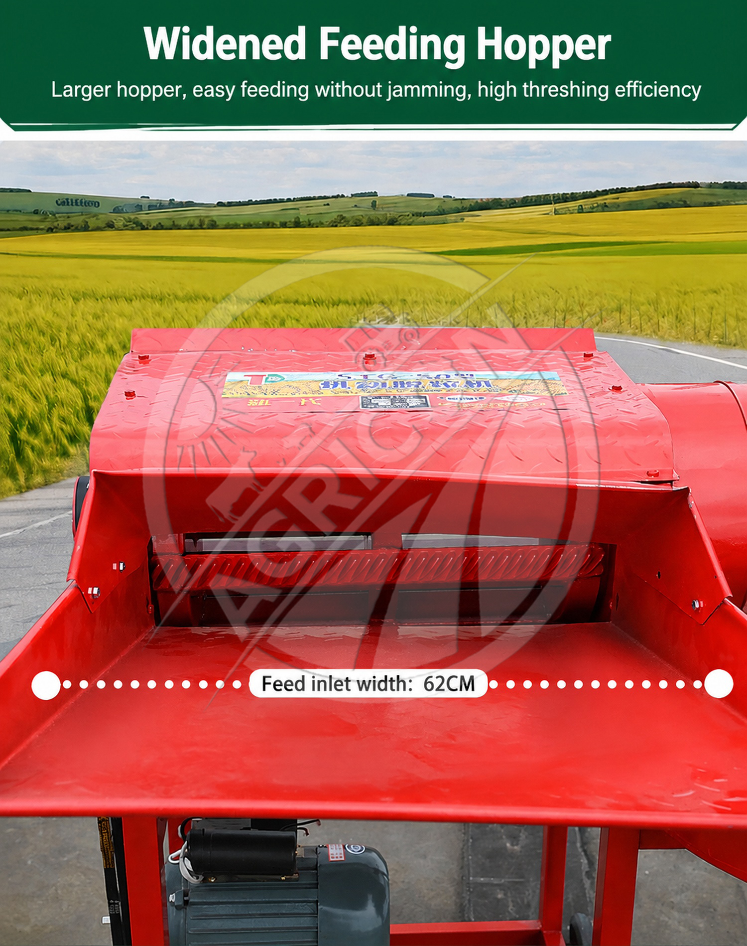 Bean Thresher Machine 200kg/h Electric Multifunctional 2kw Motor Soybean Fava Bean Bitter Bean Threshing 220v For Farm Harvest