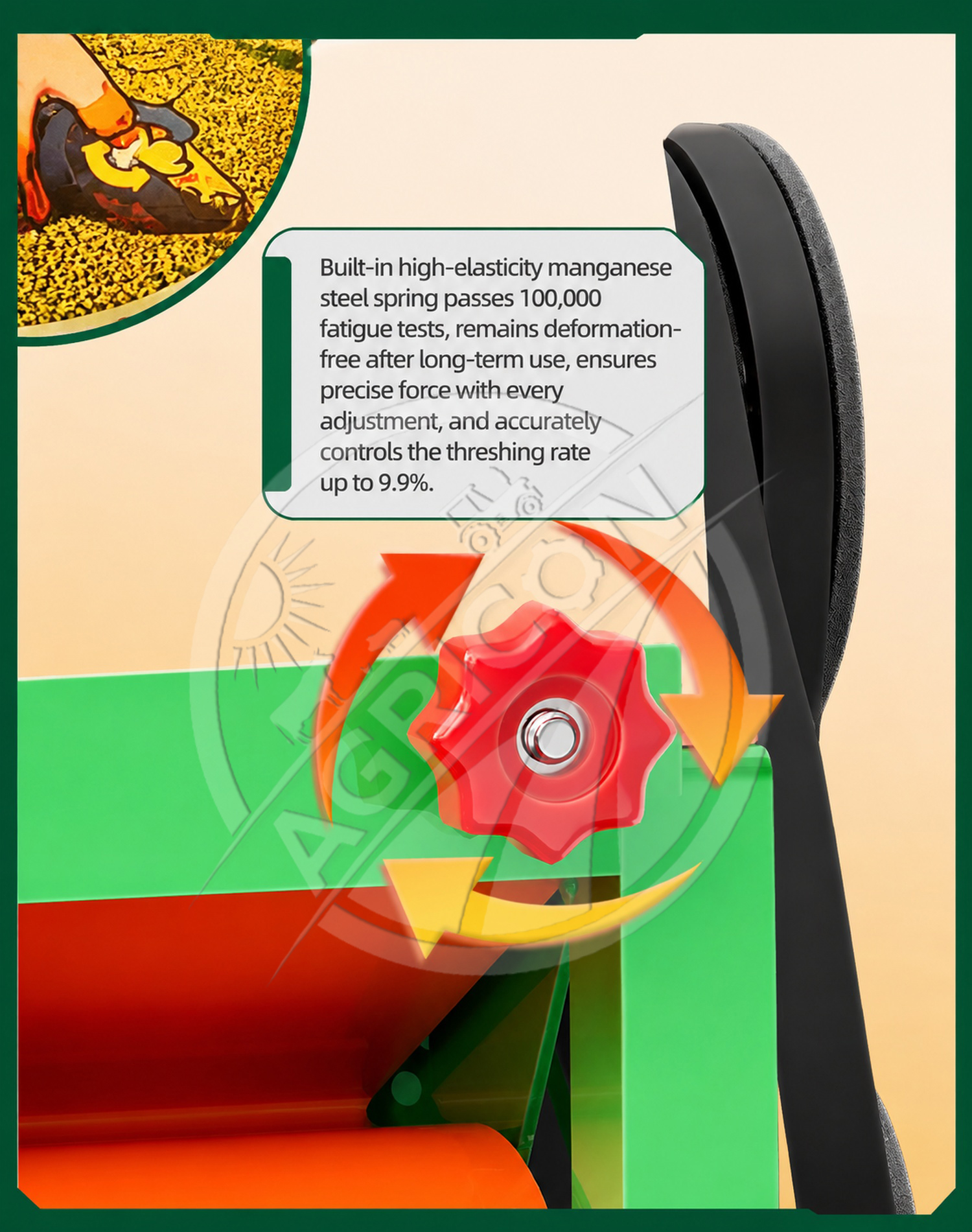 Corn Peeling Shelling Machine 2kw Engine 1500kg/h Electric 220v For Farm Poultry Feed Processing High Productivity