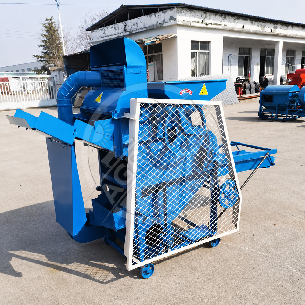 Electric Peanut Sheller Machine 3kw 4kw Copper Motor Double Roller 300-600kg/h 220v High Productivity For Peanut Farm Processing