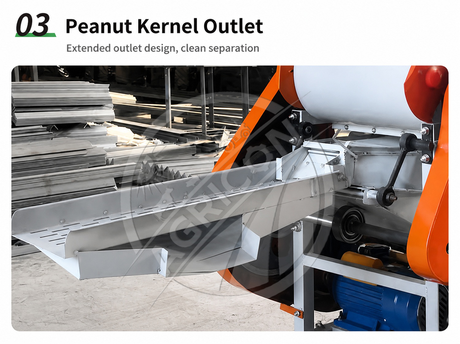 Electric Peanut Sheller Machine 3kw 4kw Copper Motor Double Roller 300-600kg/h 220v High Productivity For Peanut Farm Processing