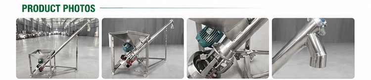 New Industrial Screw Conveyor Auger Elevator System 201 Stainless Steel Carbon Steel 220-380v Factory Customization Feed Grain