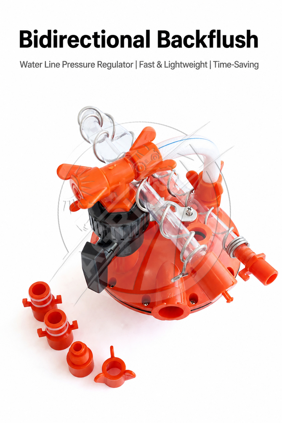 New Poultry Water Pressure Regulator Automatic Adjustable Pressure Reducing Valve Pp Plastic Customized Size Multi-animal Use
