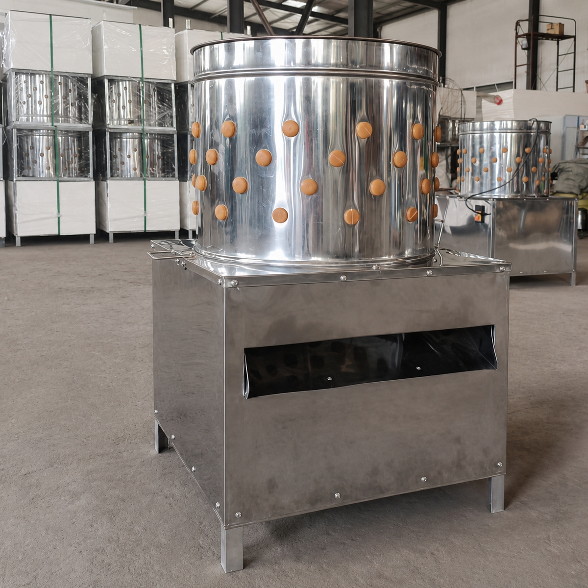 Wholesale Commercial Stainless Steel Chicken Plucker Machine 1-10 Birds Per Hour Automatic Feather Removal For Farm Processing