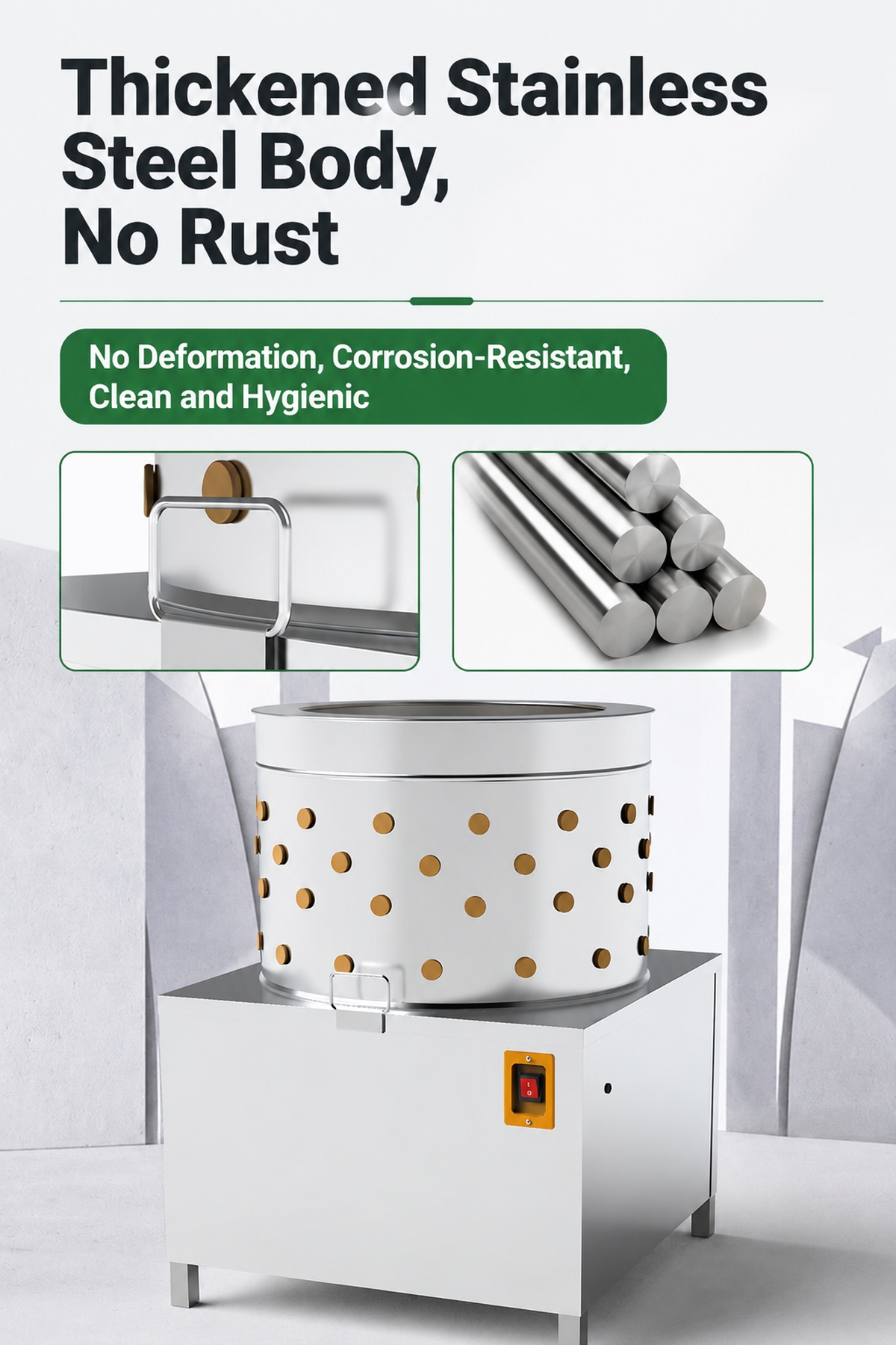 Wholesale Commercial Stainless Steel Chicken Plucker Machine 1-10 Birds Per Hour Automatic Feather Removal For Farm Processing