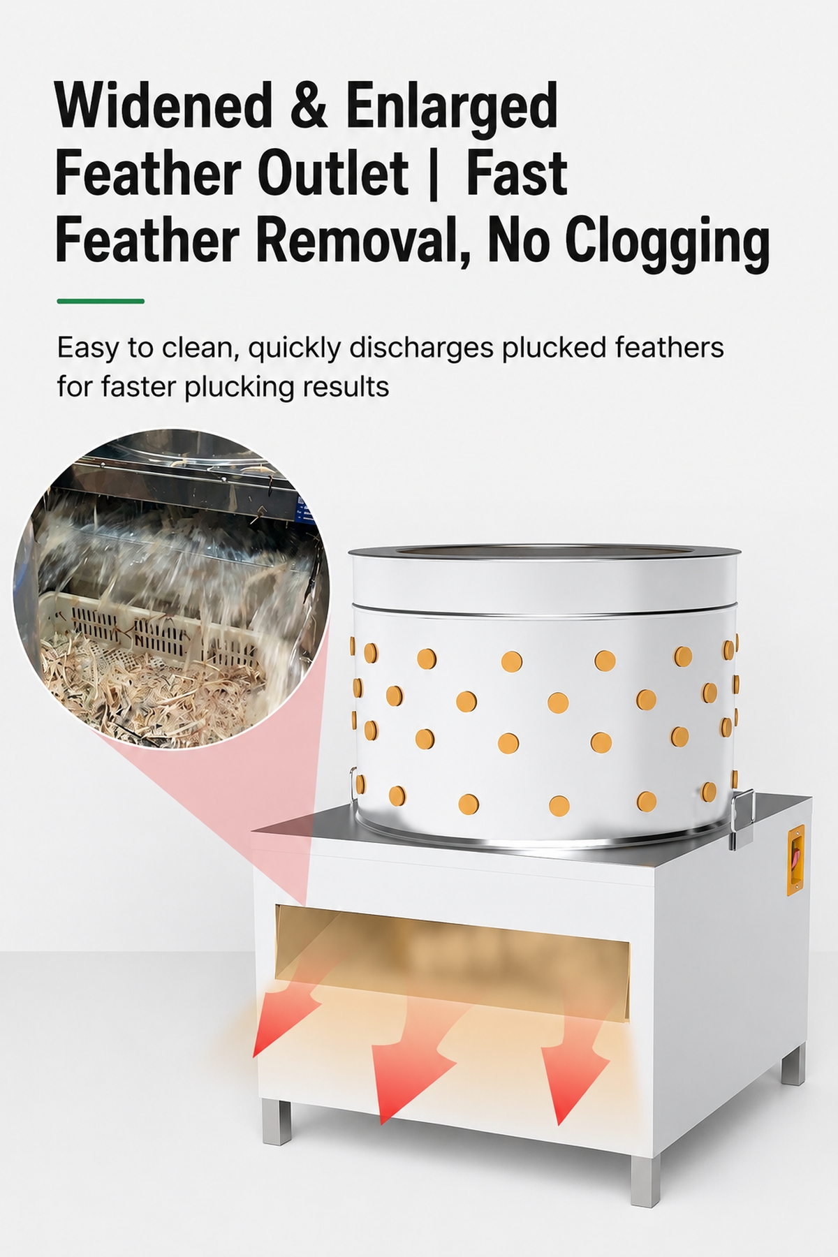 Wholesale Commercial Stainless Steel Chicken Plucker Machine 1-10 Birds Per Hour Automatic Feather Removal For Farm Processing